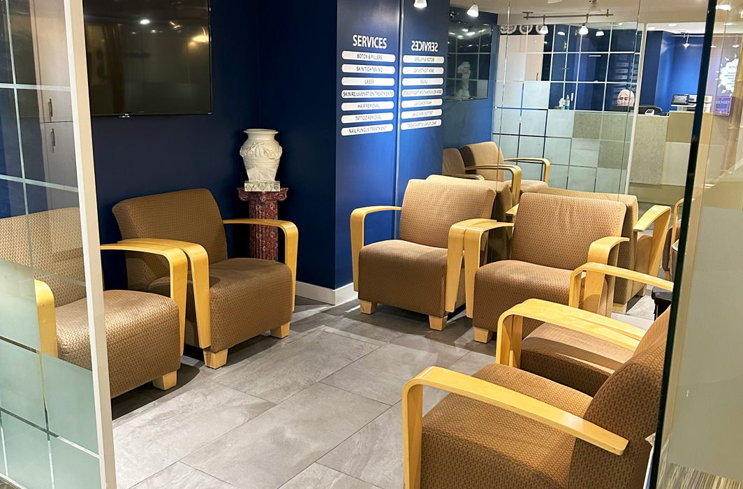 Clinic waiting area